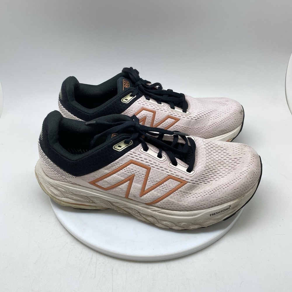 New Balance Sneakers Womens 10.5 Mens 9 D FF X 860 V14 W860I14 Pink Running Shoe